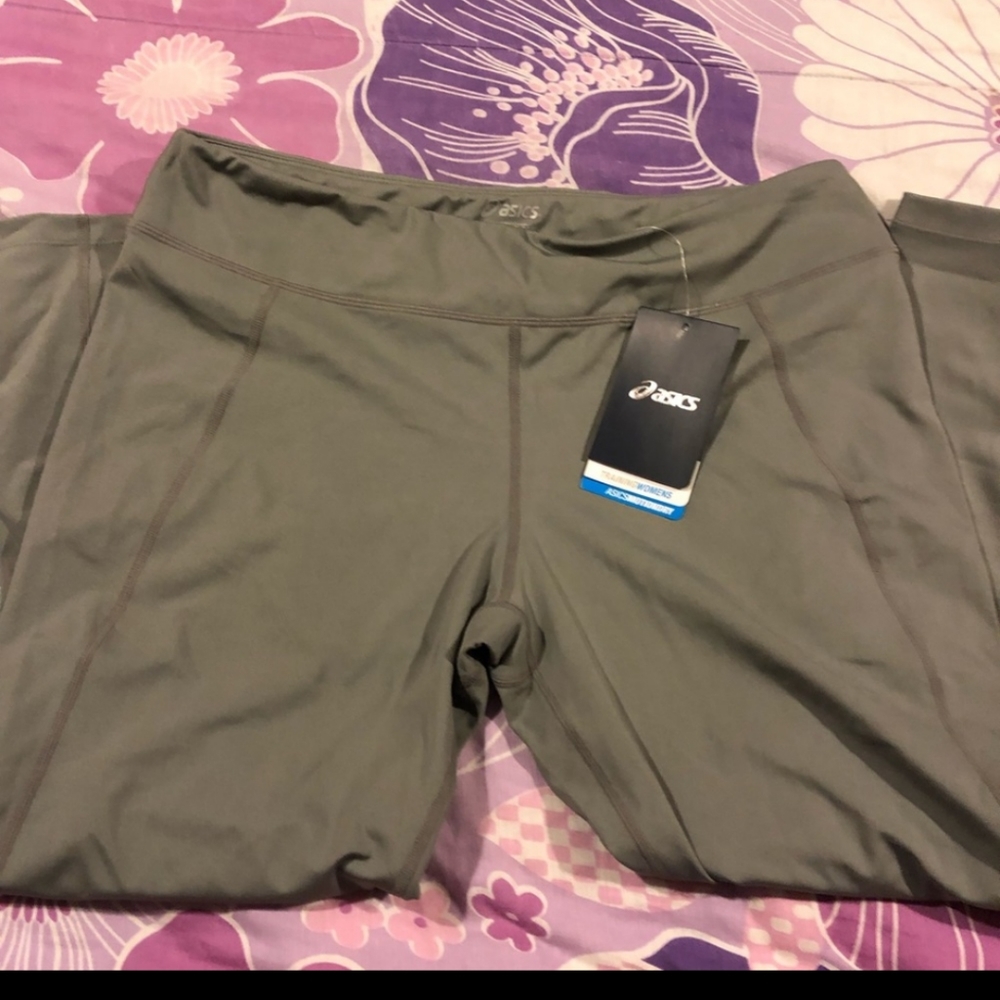 NWT ASICS MOTIONDRY Gray Leggings